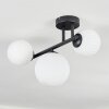 Chehalis Plafoniera, Lampada a sfera Bianco, 3-Luci