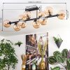 Gastor Plafoniera, Lampada a sfera Ambrato, 10-Luci