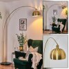 Baloca Lampada da terra Oro, Nero, 1-Luce