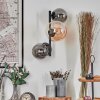Chehalis Lampada a sfera, Applique Ambrato, Grigio fumo, 3-Luci