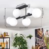 Gastor Plafoniera, Lampada a sfera Bianco, 6-Luci