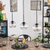 Koyoto Lampadario a sospensione, Lampada a sfera, Lampada a sospensione Chiaro, 3-Luci