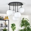 Gastor Plafoniera, Lampada a sfera 45 cm Bianco, 5-Luci