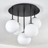 Gastor Plafoniera, Lampada a sfera 45 cm Bianco, 5-Luci