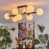 Chehalis Plafoniera, Lampada a sfera Bianco, 8-Luci