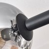 Chehalis Plafoniera, Lampada a sfera Chiaro, Grigio fumo, 10-Luci