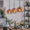 Ripoll Lampadario a sospensione, Lampada a sfera, Lampada a sospensione Chiaro, Ramato, 3-Luci