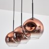 Ripoll Lampadario a sospensione, Lampada a sfera, Lampada a sospensione Chiaro, Ramato, 3-Luci