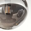 Chehalis Plafoniera, Lampada a sfera Grigio fumo, 3-Luci