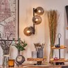 Chehalis Lampada a sfera, Applique Grigio fumo, 3-Luci