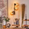 Chehalis Lampada a sfera, Applique Ambrato, 3-Luci