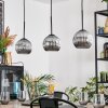 Ripoll Lampadario a sospensione, Lampada a sfera, Lampada a sospensione Grigio fumo, 3-Luci