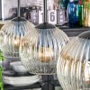 Ripoll Lampadario a sospensione, Lampada a sfera, Lampada a sospensione Ambrato, Chiaro, 3-Luci