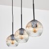 Ripoll Lampadario a sospensione, Lampada a sfera, Lampada a sospensione Ambrato, Chiaro, 3-Luci