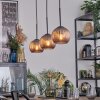 Koyoto Lampadario a sospensione, Lampada a sfera, Lampada a sospensione Ramato, 3-Luci