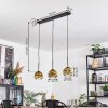 Koyoto Lampadario a sospensione, Lampada a sfera, Lampada a sospensione Oro, Chiaro, 3-Luci