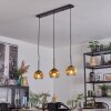 Koyoto Lampadario a sospensione, Lampada a sfera, Lampada a sospensione Oro, Chiaro, 3-Luci