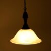 Reality Lampadario a sospensione Marrone, Ruggine, Bianco, 1-Luce