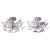Illuminazione Reality FLOWER Applique Cromo, 2-Luci