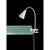 Reality ARRAS Lampada con pinza LED Bianco, 1-Luce