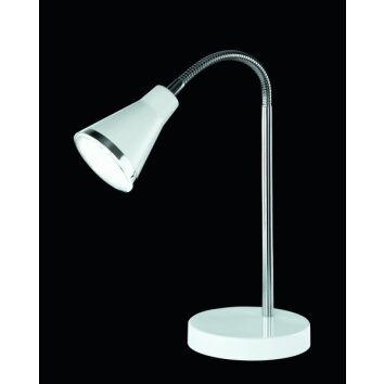 Reality ARRAS Lampada da tavolo LED Bianco, 1-Luce