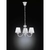 Illuminazione Trio Leuchten Cortez Lampadario a corona Bianco, 3-Luci