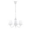 Illuminazione Trio Leuchten Cortez Lampadario a corona Bianco, 3-Luci