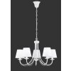 Illuminazione Trio Leuchten Cortez Lampadario a corona Bianco, 5-Luci