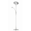 Illuminazione Trio Leuchten Quebec Lampada da pavimento, Lampada da terra LED Nichel opaco, 1-Luce