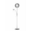 Illuminazione Trio Leuchten Quebec Lampada da pavimento LED Nichel opaco, 1-Luce