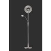 Illuminazione Trio Leuchten Quebec Lampada da pavimento LED Nichel opaco, 1-Luce