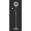 Illuminazione Trio Leuchten Quebec Lampada da pavimento LED Nichel opaco, 1-Luce
