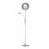 Illuminazione Trio Leuchten Quebec Lampada da pavimento LED Nichel opaco, 1-Luce