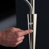 Illuminazione Trio Leuchten Quebec Lampada da pavimento LED Nichel opaco, 1-Luce