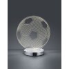 Reality Ball Lampada da Tavolo LED Cromo, 1-Luce