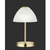 Reality QUEEN Lampada da Tavolo LED Ottone, 1-Luce