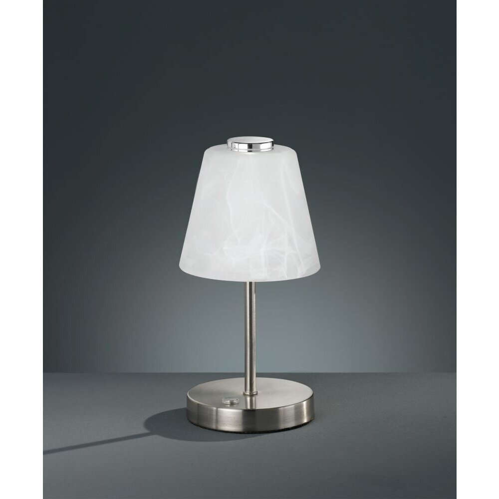 Reality EMMY Lampada da Tavolo LED Nichel opaco, 1-Luce main product photo
