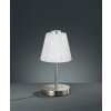 Reality EMMY Lampada da Tavolo LED Nichel opaco, 1-Luce