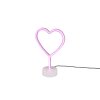 Lampada da Tavolo Reality HEART LED Bianco, 1-Luce