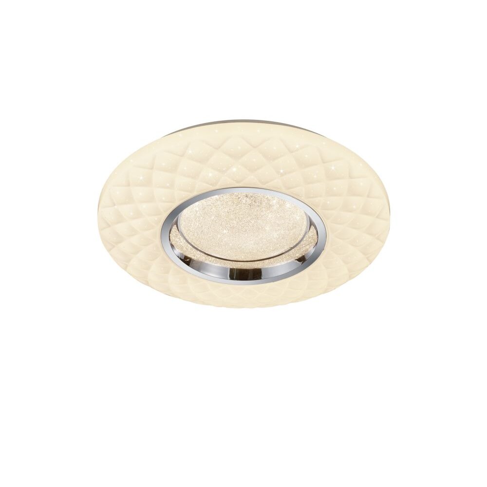 Plafoniera Reality MAGNOLIA LED Bianco, 1-Luce, Telecomando main product photo