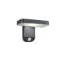 Reality Esquel Applique LED Antracite, 1-Luce, Sensori di movimento