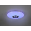 Reality Musica Plafoniera LED Bianco, 2-Luci, Telecomando, Cambia colore