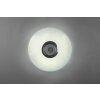 Reality Musica Plafoniera LED Bianco, 2-Luci, Telecomando, Cambia colore