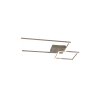 Reality Padella Plafoniera LED Nichel opaco, 1-Luce