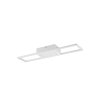 Reality Rigido Plafoniera LED Bianco, 1-Luce, Telecomando