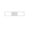 Reality Rigido Plafoniera LED Bianco, 1-Luce, Telecomando