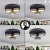 Huallilemu Plafoniera LED Nero, 3-Luci