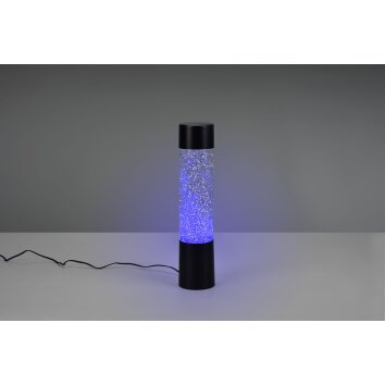 Reality Glitter Lampada da tavolo LED Nero, Trasparente, chiaro, 1-Luce