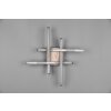 Reality Route Plafoniera LED Aspetto del legno, Nero, 1-Luce