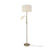 Vezza Lampada da terra Ottone, 2-Luci